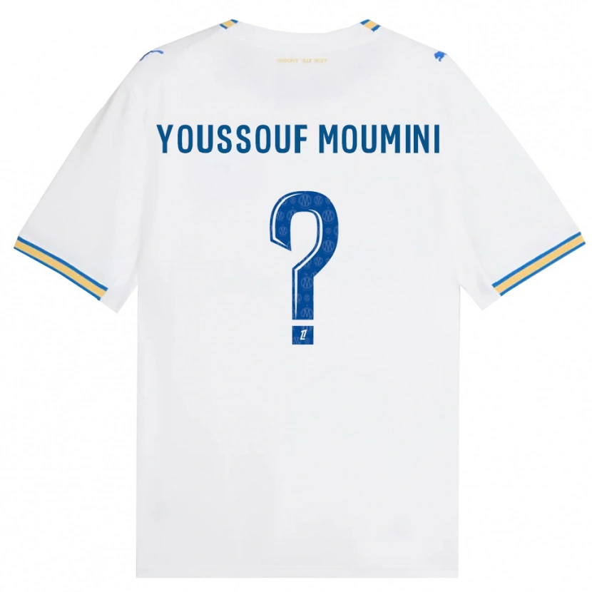 Danxen Uomo Maglia Yakine Youssouf Moumini #0 Blu Schiarente Bianco Kit Gara Home 2026/27 Maglietta