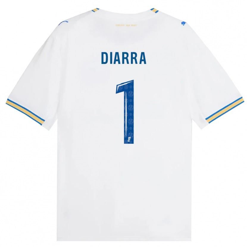 Danxen Uomo Maglia Cheick Diarra #1 Blu Schiarente Bianco Kit Gara Home 2026/27 Maglietta