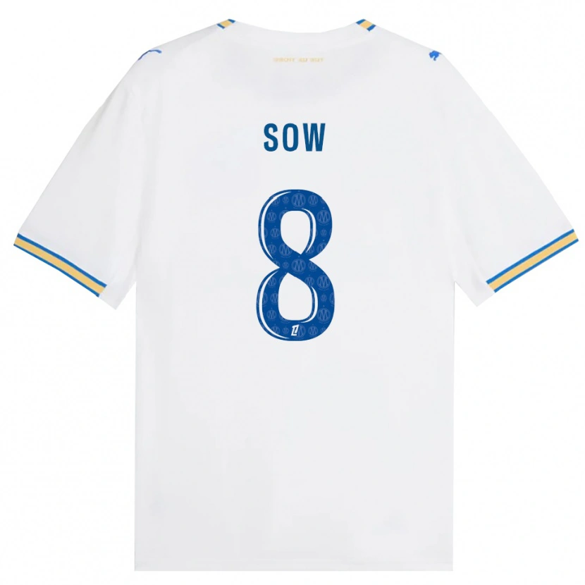 Danxen Uomo Maglia Mbayang Sow #8 Blu Schiarente Bianco Kit Gara Home 2026/27 Maglietta