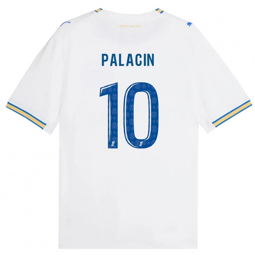 Danxen Uomo Maglia Sara Palacin #10 Blu Schiarente Bianco Kit Gara Home 2026/27 Maglietta