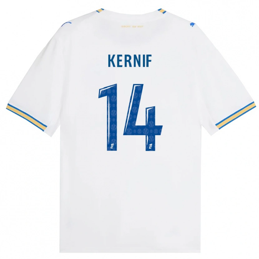 Danxen Uomo Maglia Amir Kernif #14 Blu Schiarente Bianco Kit Gara Home 2026/27 Maglietta