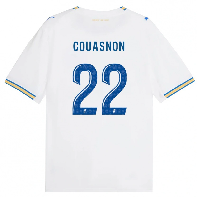 Danxen Uomo Maglia Roxane Couasnon #22 Blu Schiarente Bianco Kit Gara Home 2026/27 Maglietta