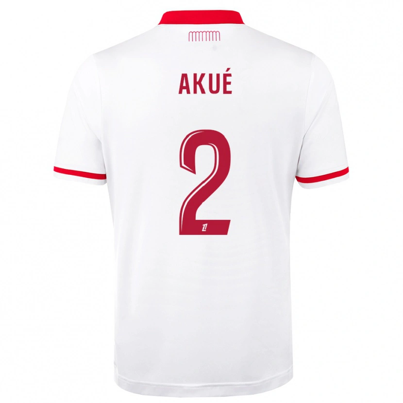 Danxen Uomo Maglia Checkina Dzabatou Ecko #2 Rosso Bianco Kit Gara Home 2026/27 Maglietta