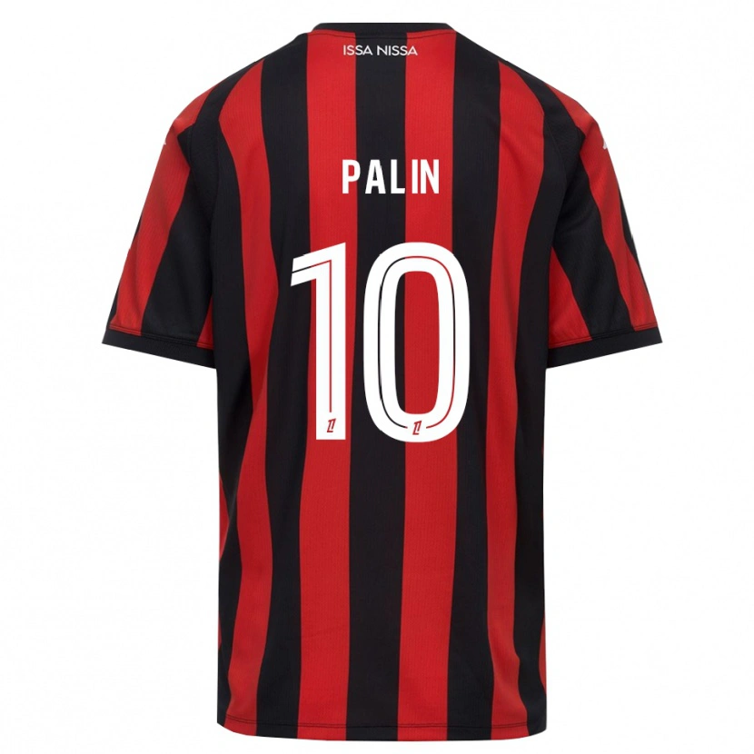 Danxen Uomo Maglia Joséphine Palin #10 Rosso Nero Bianco Kit Gara Home 2026/27 Maglietta