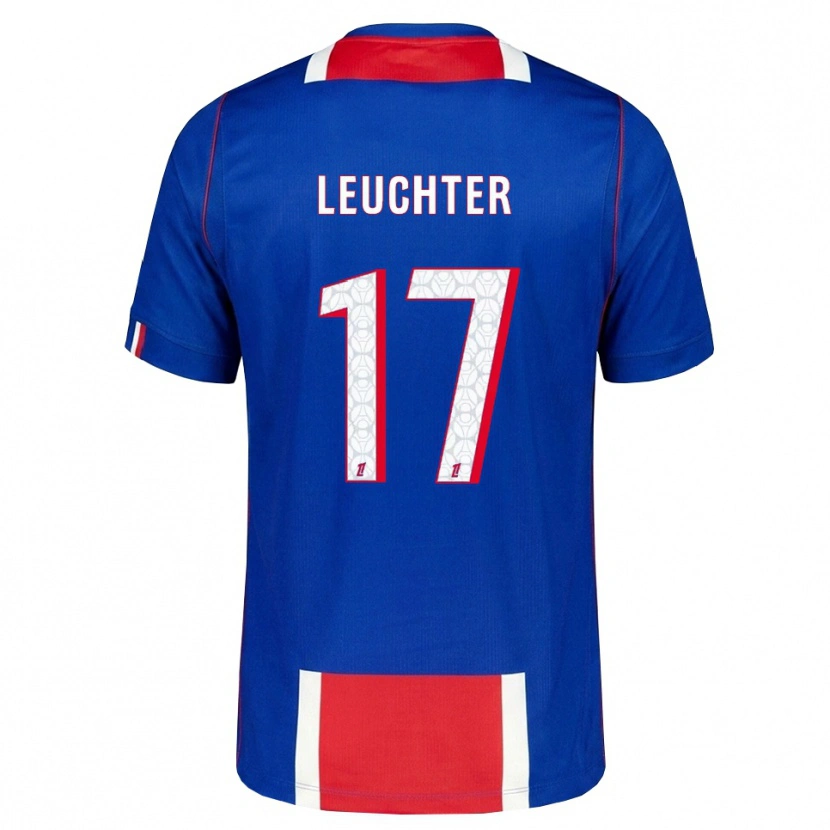 Danxen Uomo Maglia Romée Leuchter #17 Rosso Bianco Blu Kit Gara Home 2026/27 Maglietta
