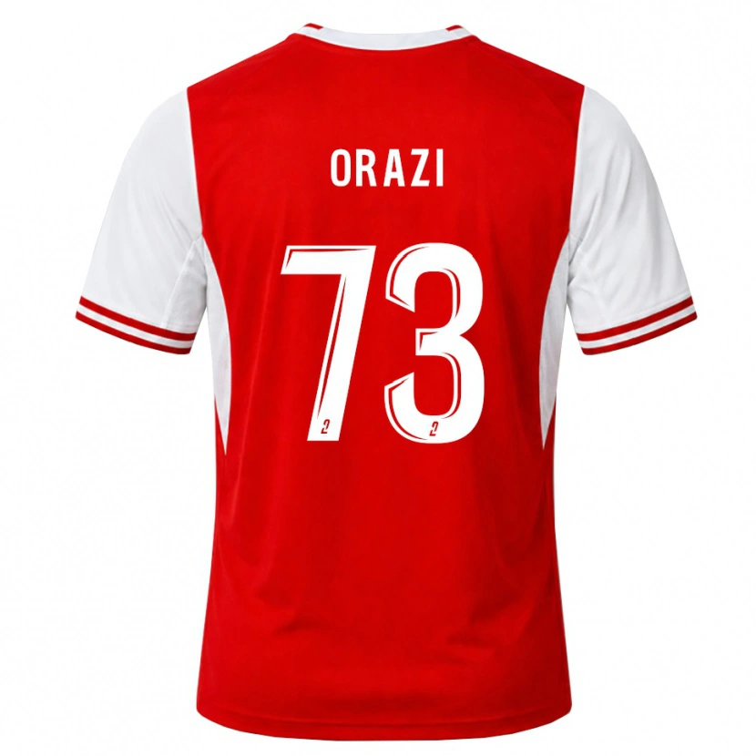 Danxen Uomo Maglia Ike Orazi #73 Rosso Bianco Kit Gara Home 2026/27 Maglietta