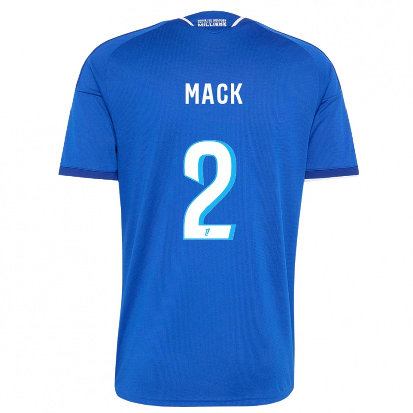 Danxen Uomo Maglia Hugo Mack #2 Blu Reale Bianco Kit Gara Home 2026/27 Maglietta