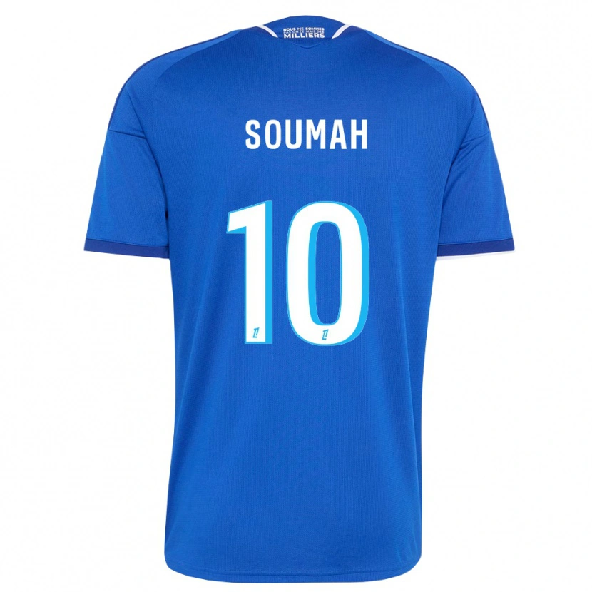 Danxen Uomo Maglia Mohamed Soumah #10 Blu Reale Bianco Kit Gara Home 2026/27 Maglietta