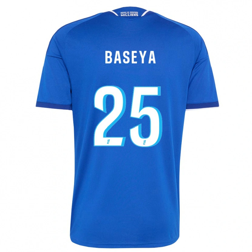 Danxen Uomo Maglia Steven Baseya #25 Blu Reale Bianco Kit Gara Home 2026/27 Maglietta