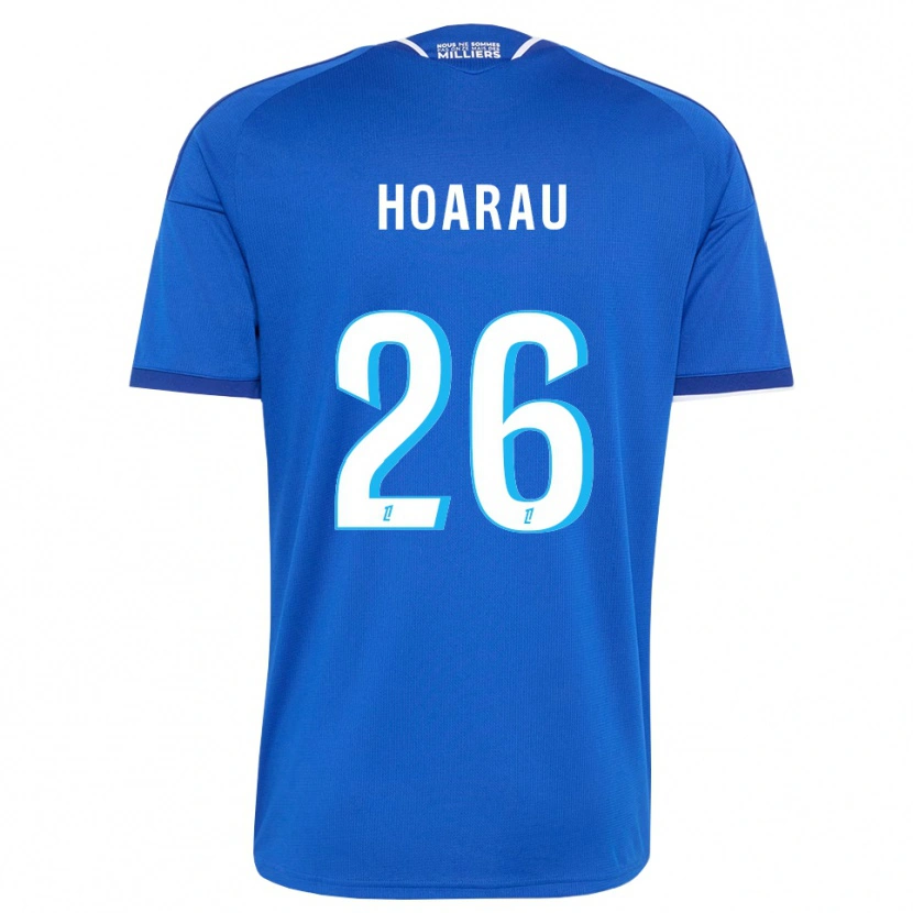 Danxen Uomo Maglia Fanny Hoarau #26 Blu Reale Bianco Kit Gara Home 2026/27 Maglietta