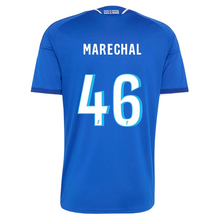Danxen Uomo Maglia Max Maréchal #46 Blu Reale Bianco Kit Gara Home 2026/27 Maglietta