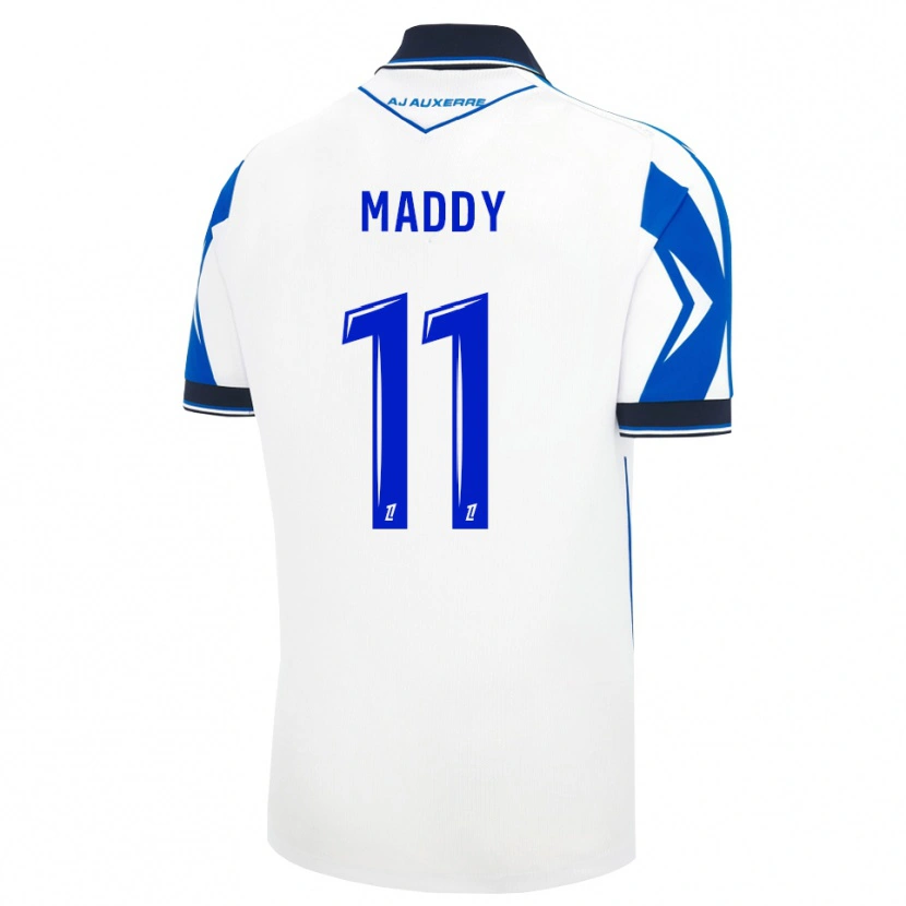 Danxen Uomo Maglia Eros Maddy #11 Nero Bianco Blu Kit Gara Home 2026/27 Maglietta
