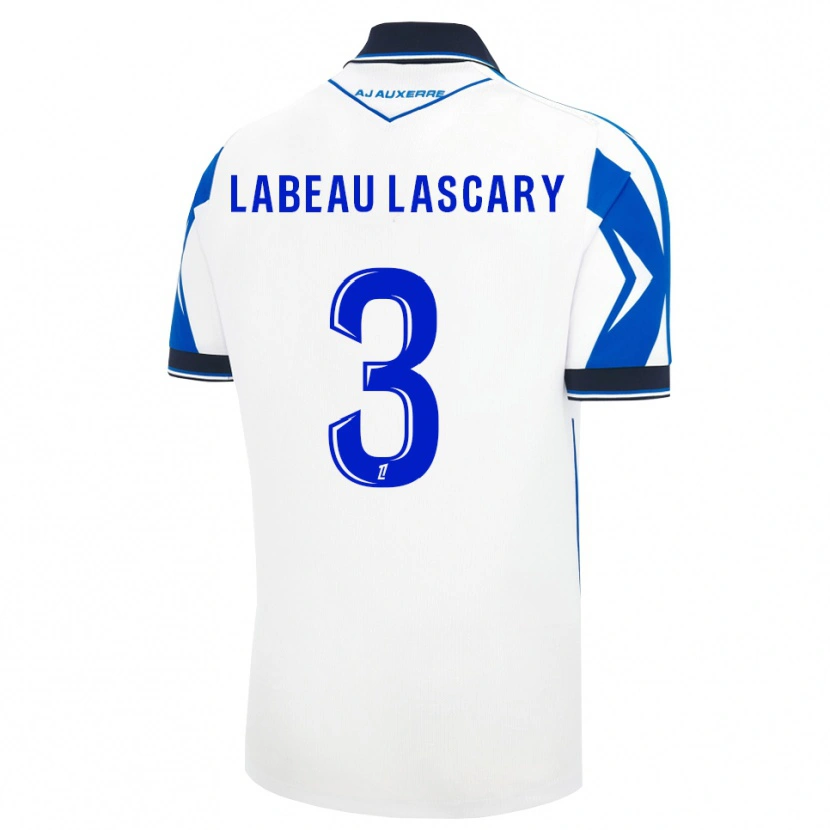Danxen Uomo Maglia Rémy Labeau Lascary #3 Nero Bianco Blu Kit Gara Home 2026/27 Maglietta