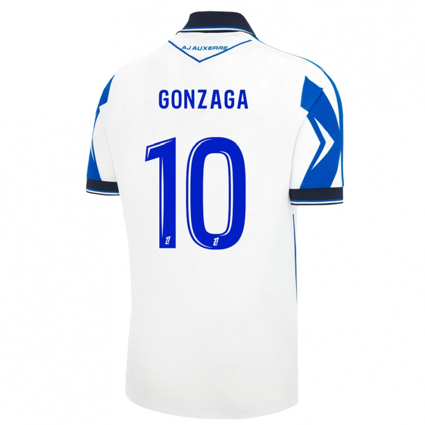 Danxen Uomo Maglia Jamal Gonzaga #10 Nero Bianco Blu Kit Gara Home 2026/27 Maglietta
