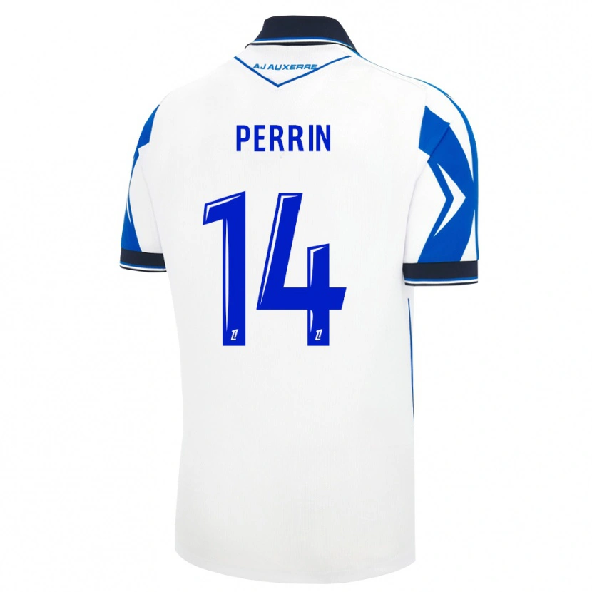 Danxen Uomo Maglia Noah Perrin #14 Nero Bianco Blu Kit Gara Home 2026/27 Maglietta