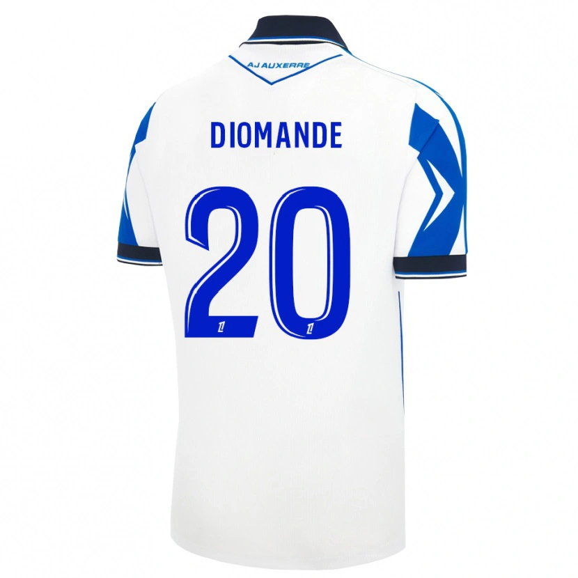Danxen Uomo Maglia Sinaly Diomandé #20 Nero Bianco Blu Kit Gara Home 2026/27 Maglietta