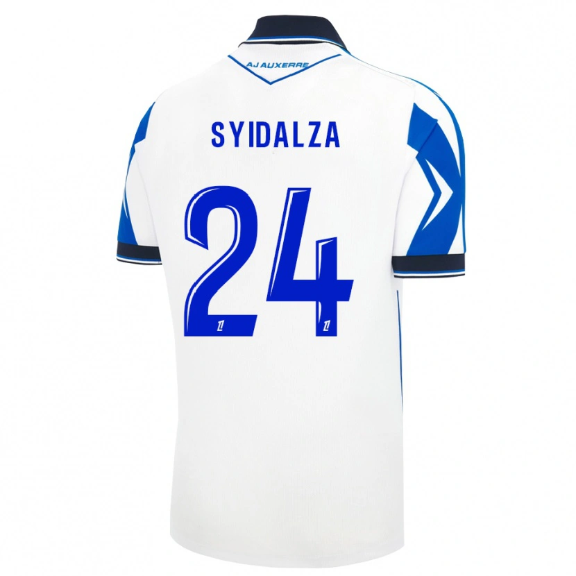 Danxen Uomo Maglia Denelzo Syidalza #24 Nero Bianco Blu Kit Gara Home 2026/27 Maglietta