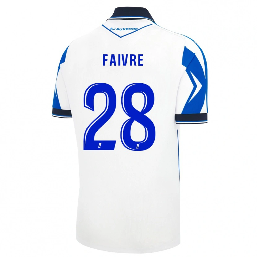 Danxen Uomo Maglia Romain Faivre #28 Nero Bianco Blu Kit Gara Home 2026/27 Maglietta