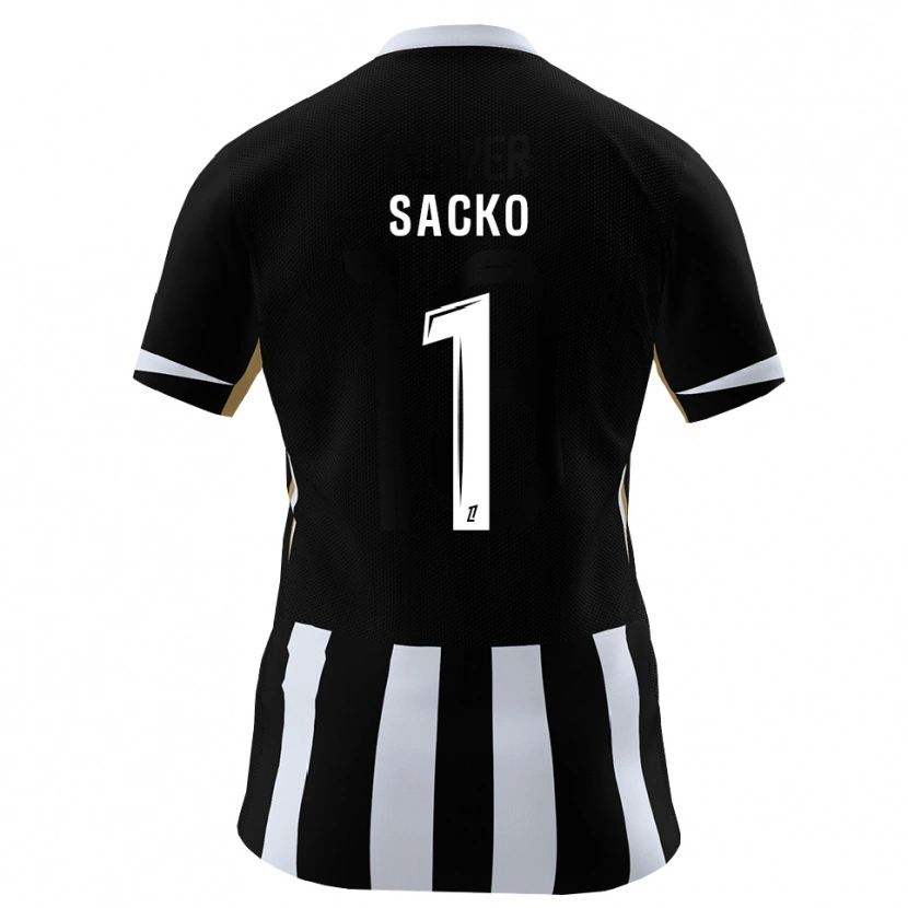 Danxen Uomo Maglia Ianis Sacko #1 Nero Blu Kit Gara Home 2026/27 Maglietta
