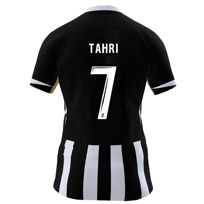 Danxen Uomo Maglia Sofiane Tahri #7 Nero Blu Kit Gara Home 2026/27 Maglietta