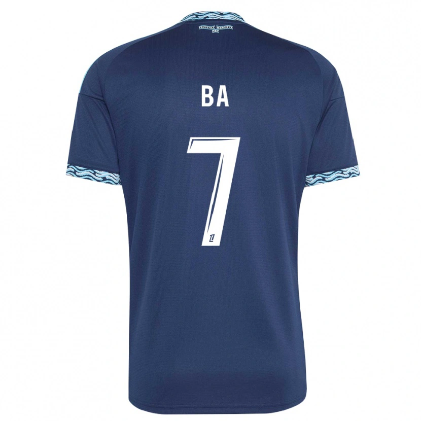 Danxen Uomo Maglia Mohamed Ba #7 Blu Acciaio Bianco Kit Gara Home 2026/27 Maglietta