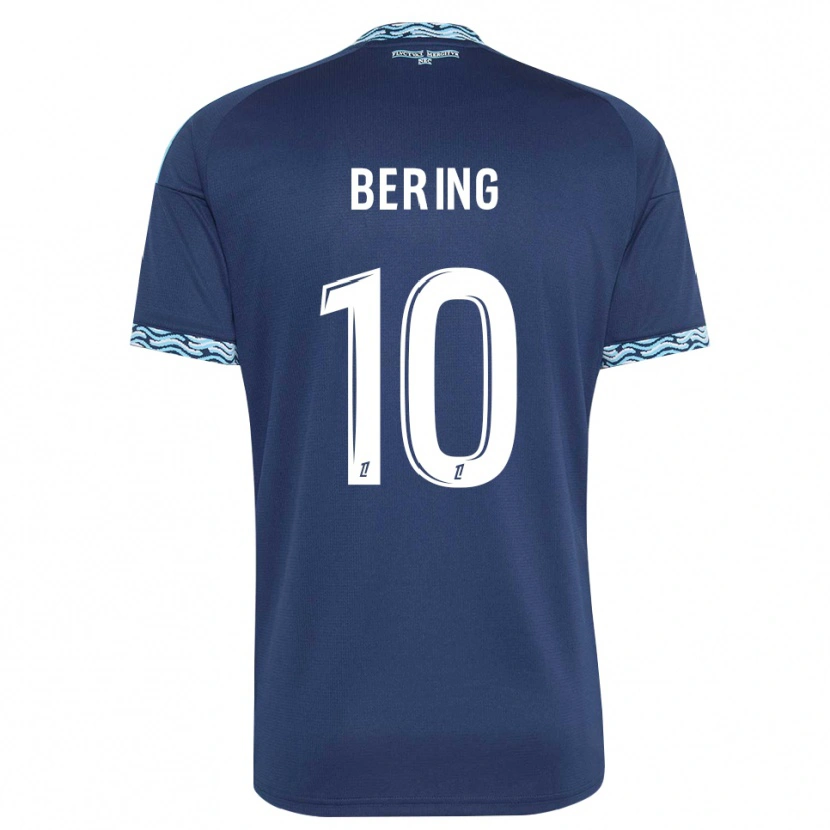 Danxen Uomo Maglia Aymerick Bering #10 Blu Acciaio Bianco Kit Gara Home 2026/27 Maglietta