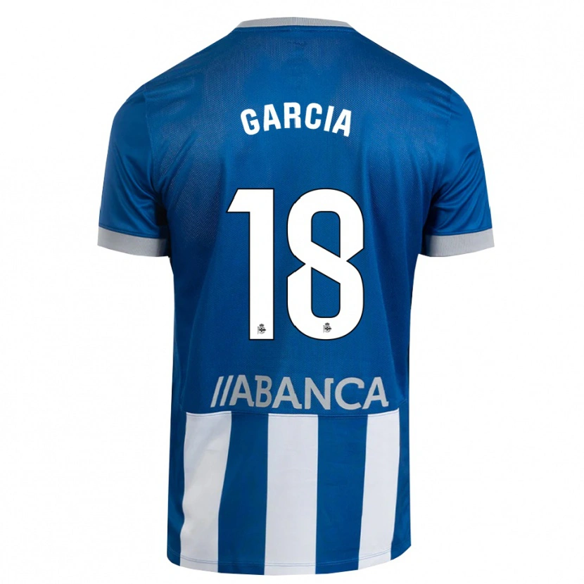 Danxen Uomo Maglia Raquel García #18 Blu Grigio Bianco Kit Gara Home 2026/27 Maglietta