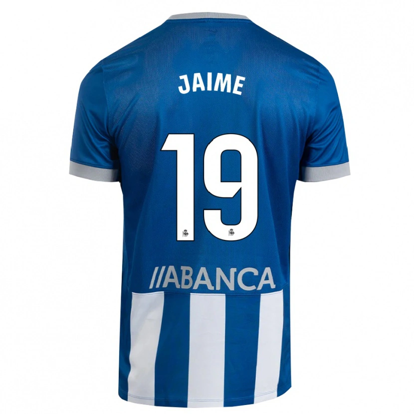 Danxen Uomo Maglia Jaime Sánchez #19 Blu Grigio Bianco Kit Gara Home 2026/27 Maglietta