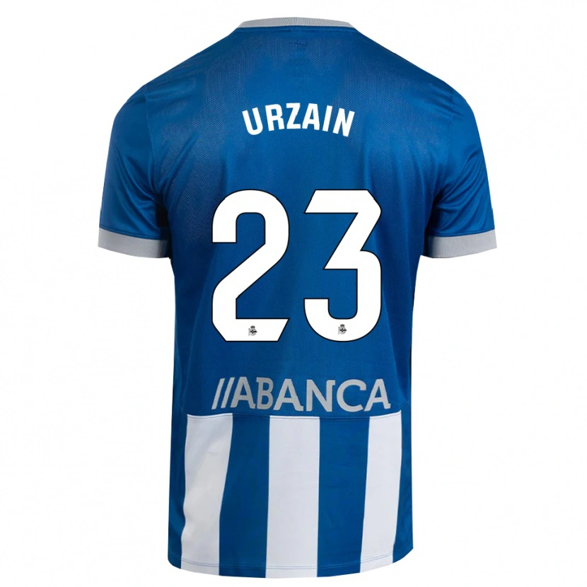 Danxen Uomo Maglia Fabián Urzain #23 Blu Grigio Bianco Kit Gara Home 2026/27 Maglietta