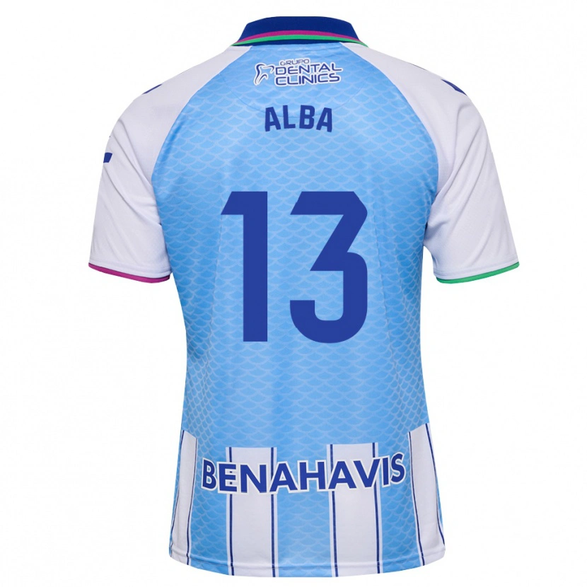 Danxen Uomo Maglia Alba #13 Blu Cielo Profondo Bianco Kit Gara Home 2026/27 Maglietta