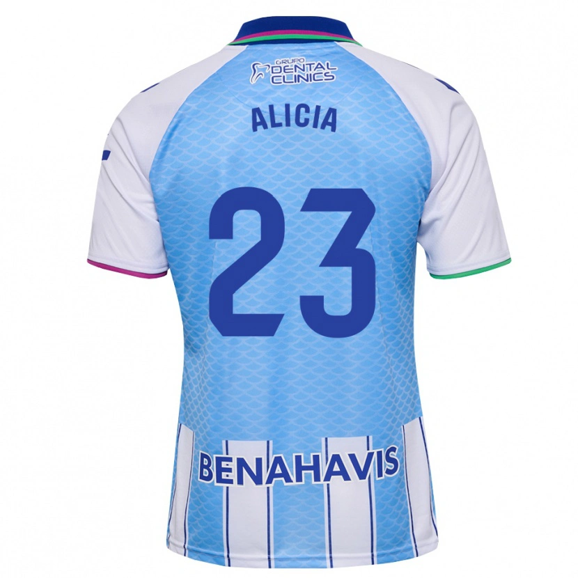 Danxen Uomo Maglia Alicia Martínez Quiles #23 Blu Cielo Profondo Bianco Kit Gara Home 2026/27 Maglietta