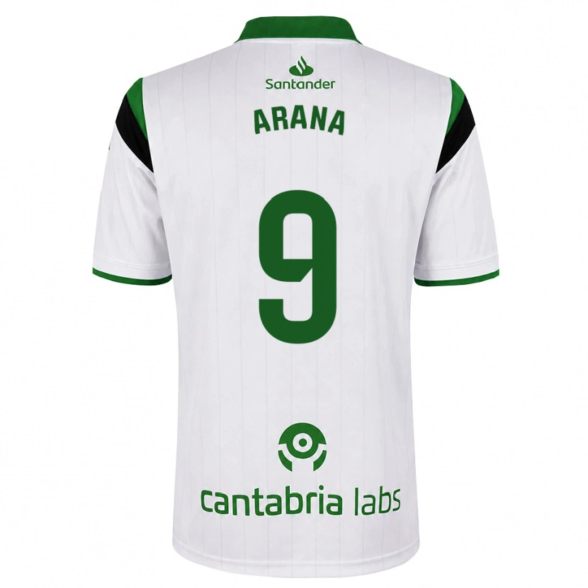 Danxen Uomo Maglia Juan Carlos Arana #9 Bianco Verde Nero Kit Gara Home 2026/27 Maglietta