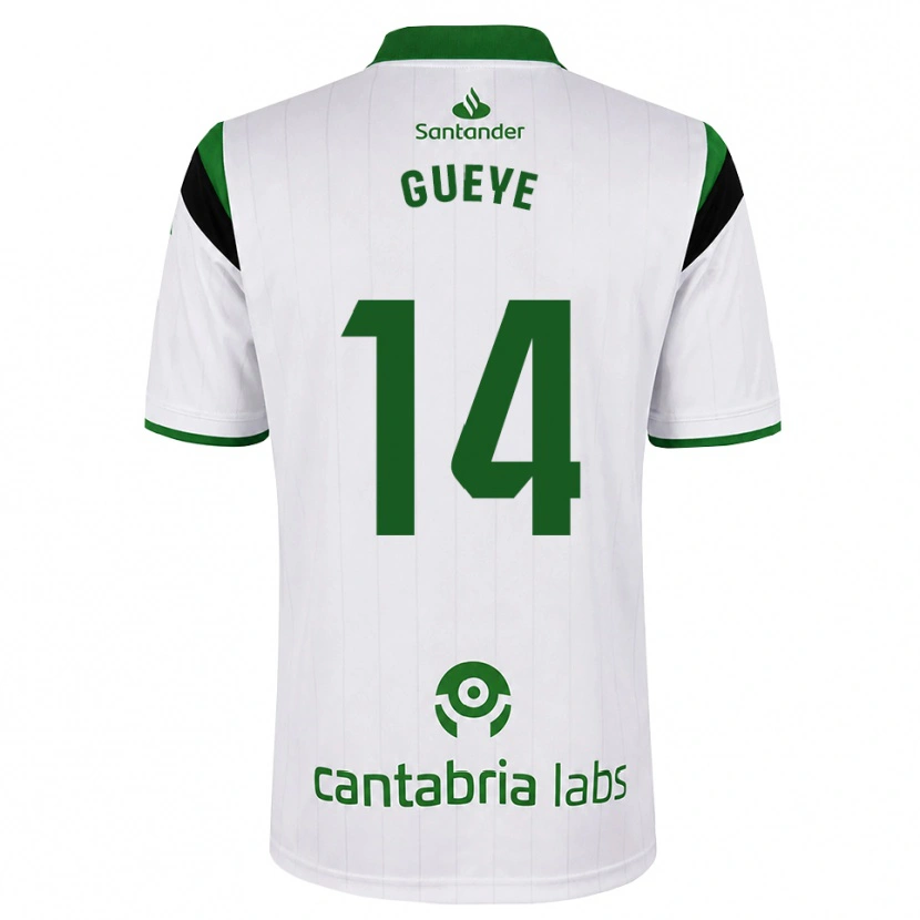 Danxen Uomo Maglia Maguette Gueye #14 Bianco Verde Nero Kit Gara Home 2026/27 Maglietta