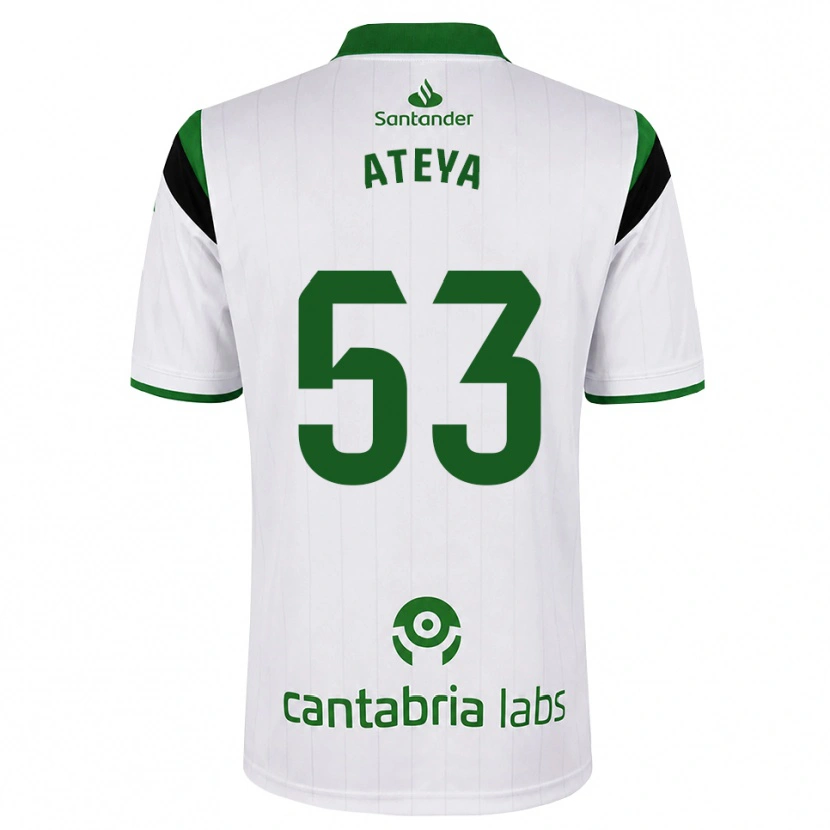 Danxen Uomo Maglia Belal Ateya #53 Bianco Verde Nero Kit Gara Home 2026/27 Maglietta