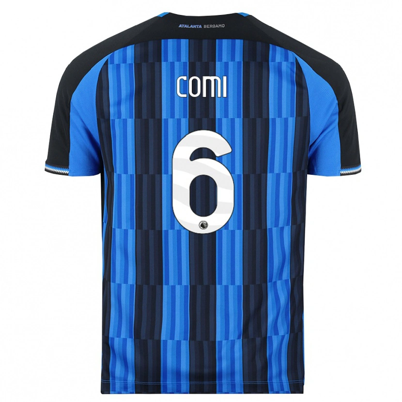 Danxen Uomo Maglia Pietro Comi #6 Blu Nero Rosso Kit Gara Home 2026/27 Maglietta