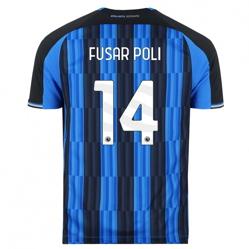 Danxen Uomo Maglia Giulia Fusar Poli #14 Blu Nero Rosso Kit Gara Home 2026/27 Maglietta