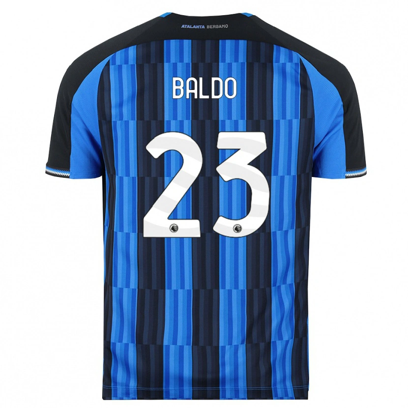 Danxen Uomo Maglia Nicolò Baldo #23 Blu Nero Rosso Kit Gara Home 2026/27 Maglietta