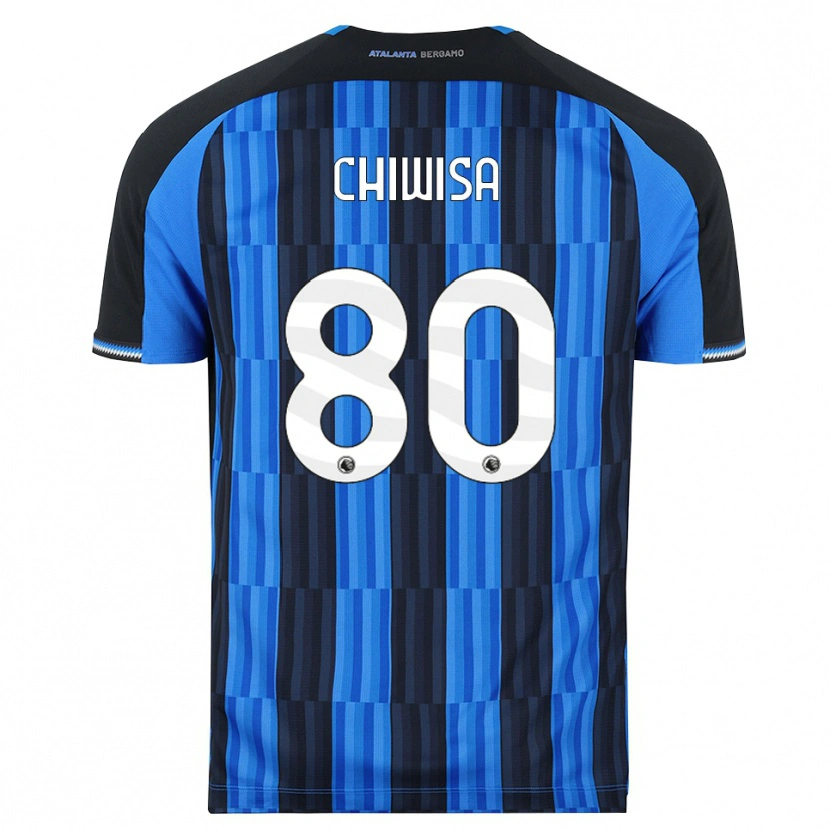 Danxen Uomo Maglia Mannah Chiwisa #80 Blu Nero Rosso Kit Gara Home 2026/27 Maglietta