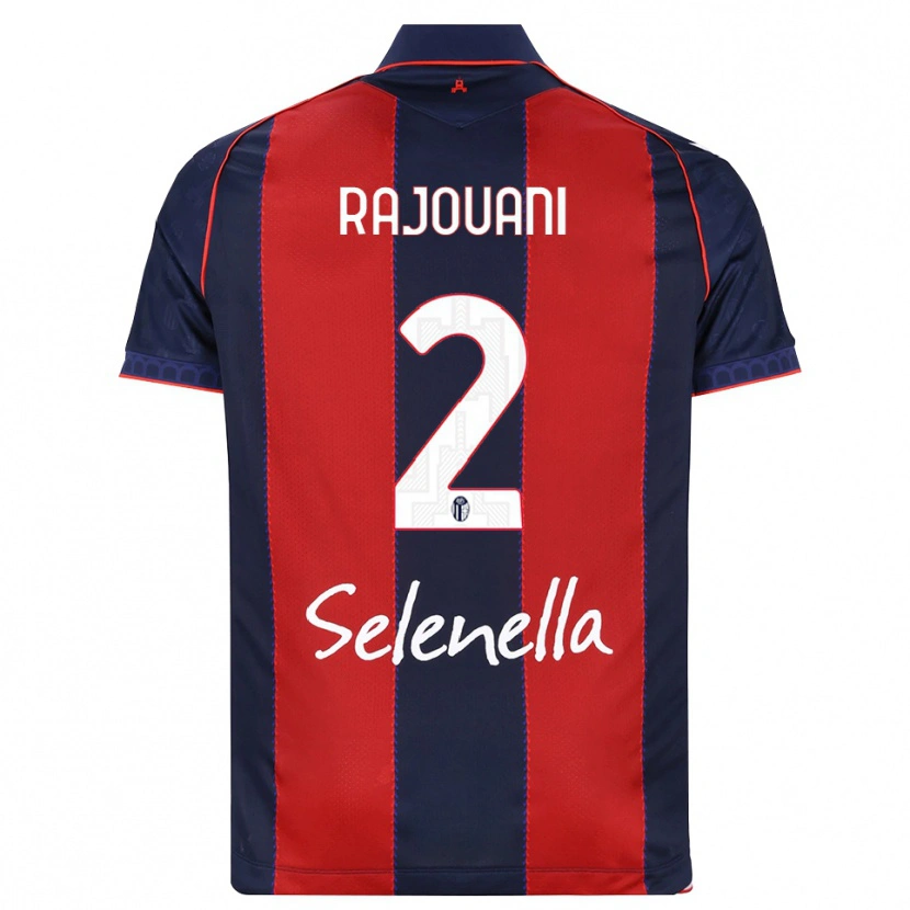 Danxen Uomo Maglia Yassir Rajouani #2 Blu Reale Rosso Bianco Kit Gara Home 2026/27 Maglietta