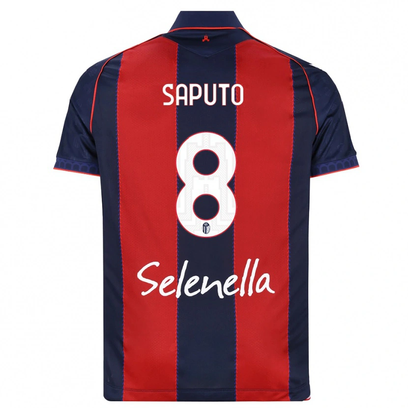 Danxen Uomo Maglia Jesse Saputo #8 Blu Reale Rosso Bianco Kit Gara Home 2026/27 Maglietta
