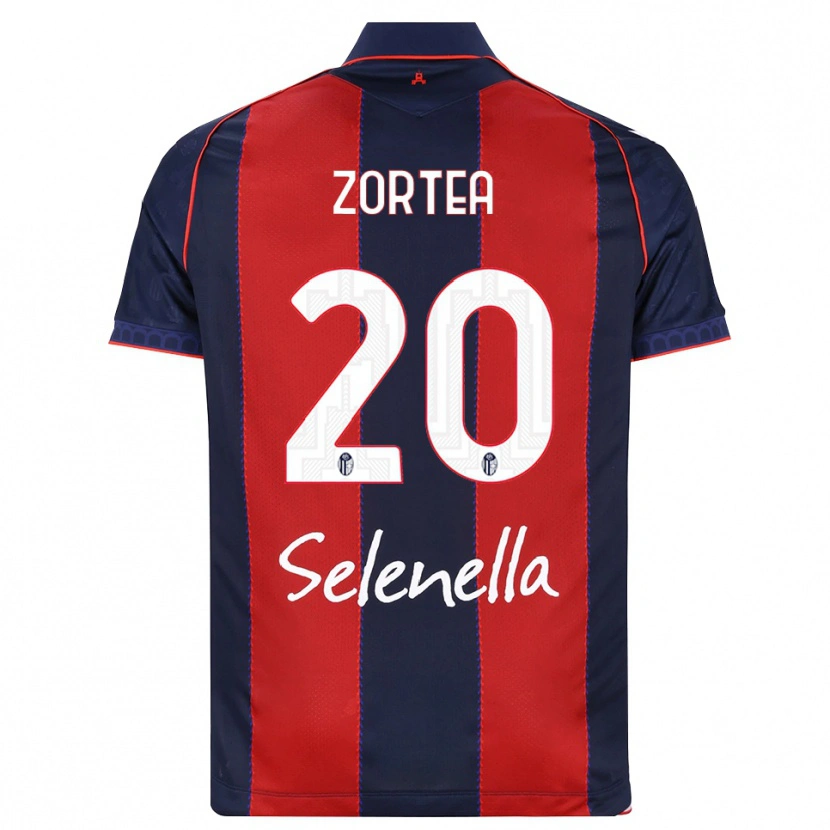 Danxen Uomo Maglia Nadir Zortea #20 Blu Reale Rosso Bianco Kit Gara Home 2026/27 Maglietta