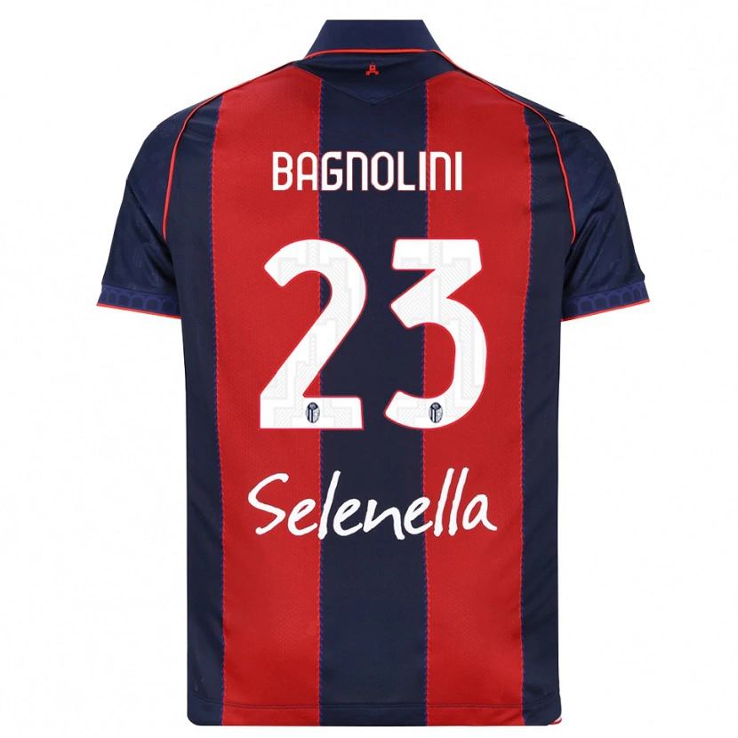 Danxen Uomo Maglia Nicola Bagnolini #23 Blu Reale Rosso Bianco Kit Gara Home 2026/27 Maglietta