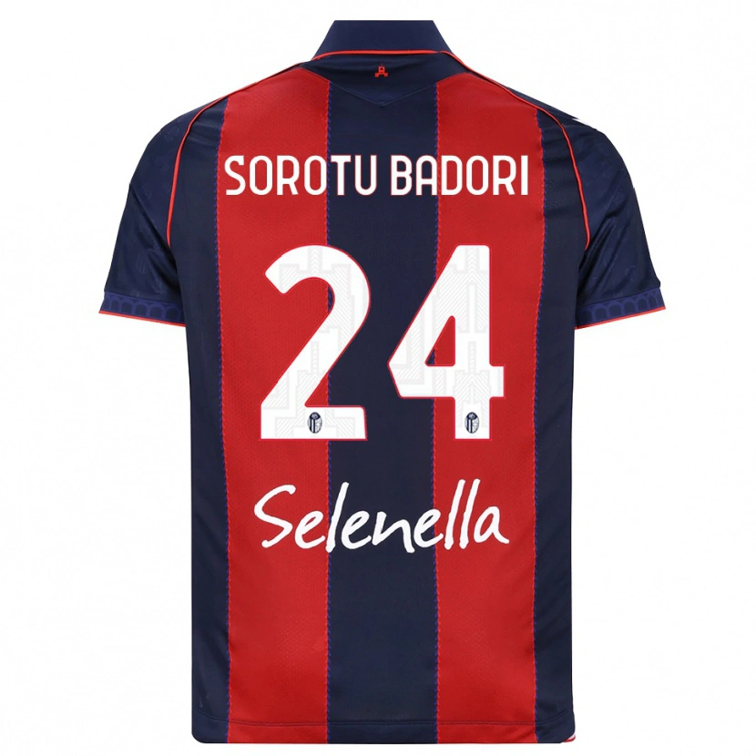 Danxen Uomo Maglia Kwesi Sorotu Badori #24 Blu Reale Rosso Bianco Kit Gara Home 2026/27 Maglietta