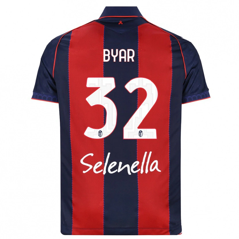 Danxen Uomo Maglia Naïm Byar #32 Blu Reale Rosso Bianco Kit Gara Home 2026/27 Maglietta