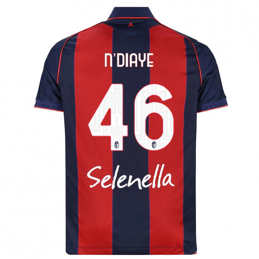 Danxen Uomo Maglia Antoine N'diaye #46 Blu Reale Rosso Bianco Kit Gara Home 2026/27 Maglietta