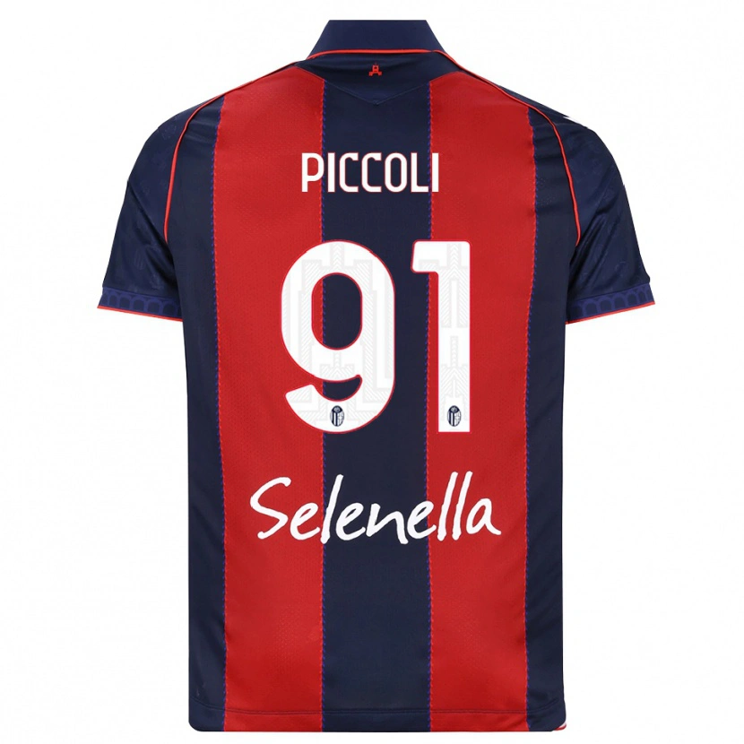 Danxen Uomo Maglia Roberto Piccoli #91 Blu Reale Rosso Bianco Kit Gara Home 2026/27 Maglietta