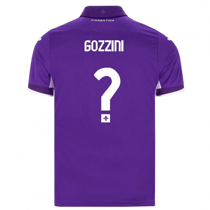 Danxen Uomo Maglia Gozzini #0 Viola Bianco Rosa Kit Gara Home 2026/27 Maglietta