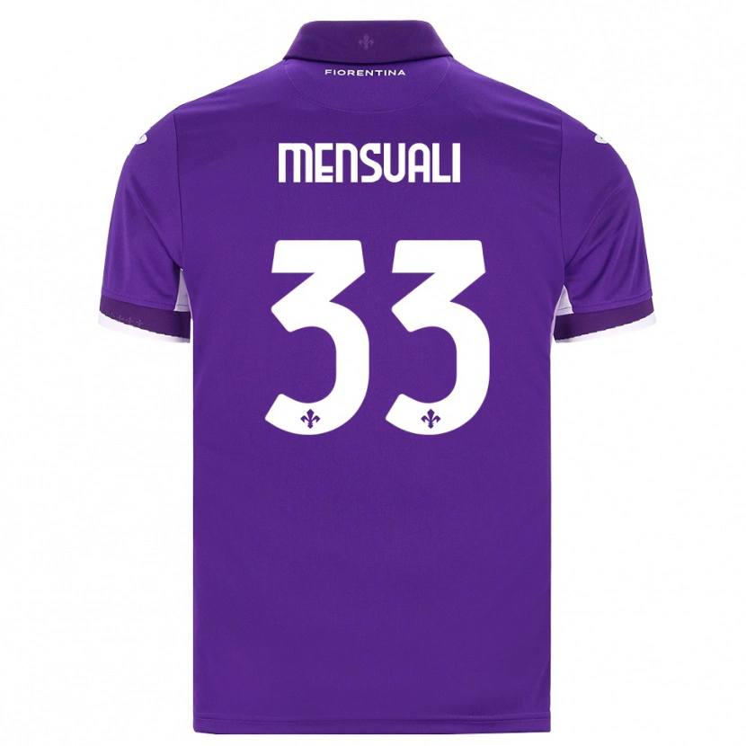 Danxen Uomo Maglia Alice Mensuali #33 Viola Bianco Rosa Kit Gara Home 2026/27 Maglietta