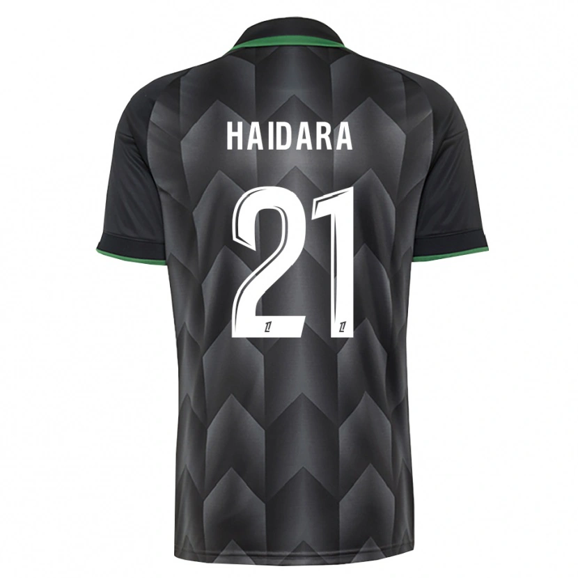 Danxen Uomo Maglia Amadou Haidara #21 Verde Bianco Nero Kit Gara Away 2026/27 Maglietta