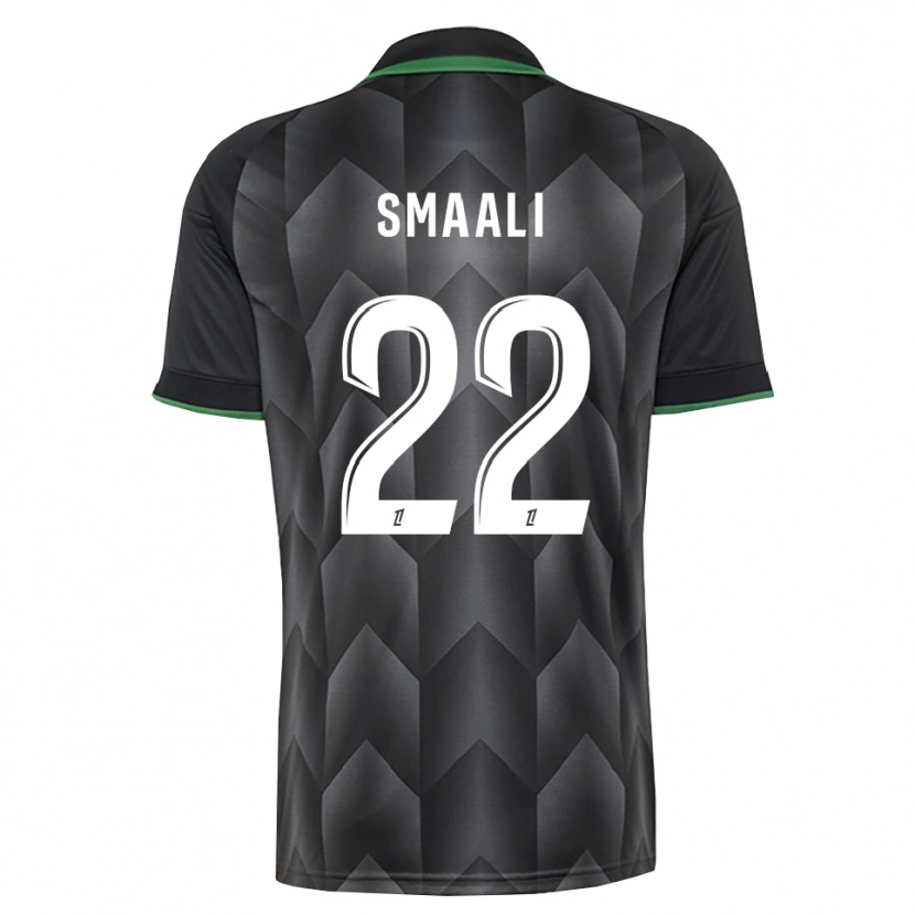Danxen Uomo Maglia Emma Smaali #22 Verde Bianco Nero Kit Gara Away 2026/27 Maglietta